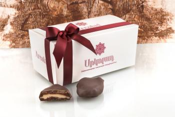 Chocolate coated dried plum with marzipan, 250 g Chocolate coated dried plum with marzipan, 250 g
