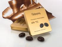 Dark chocolate 62 % cocoa "Coffee beans", 76 g